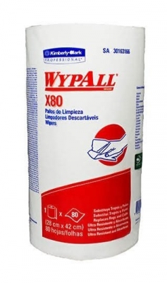 Rollo Wypall X80 Regular Roll 80 Paos De 42 X 28 Cm.