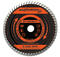 Disco De Widia Gladiator 230 Mm Turbo