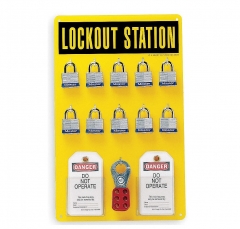 Panel De Pared Porta Lockouts 10 Candados. 105-1001153