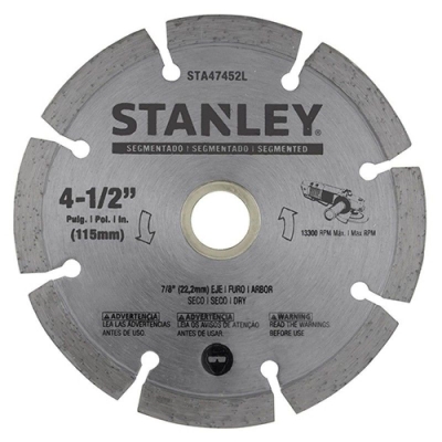 Disco De Widia Stanley 115mm Segm Stanley Sta47452l