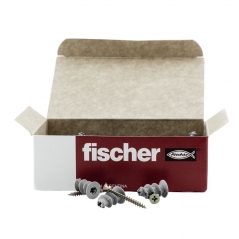 Taco Autoperforante Fischer P/yeso Gks + Screw Caja X 50 Uds
