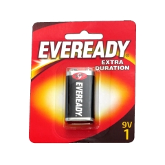 Bateria 9volt Eveready X Unidad