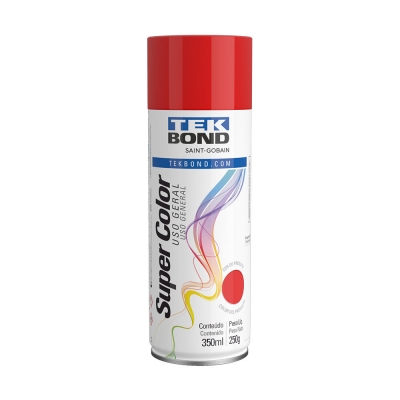 Pint.spray Uso Gral Rojo 200 Ml/140 Gr  Tek-bond 714564