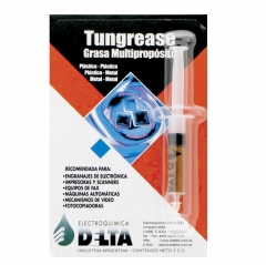 Tungrease Grasa Multipropósito, Para Plásticos Y Metales Jeringa De 5 Cc