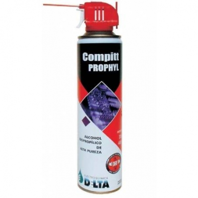 Compitt Prophyl, Alcohol Isoproplico De Alta Pureza  440cc / 315g  C/gatillo