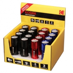 Linternas 9-led Roja, Negra,azul Kodak